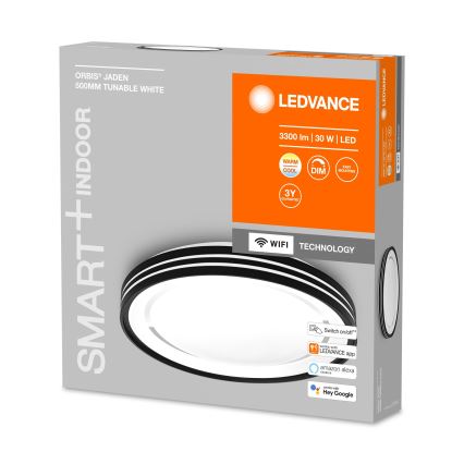 Ledvance - LED Aptumšojams griestu gaismeklis SMART+ ORBIS LED/30W/230V 3000-6500K Wi-Fi