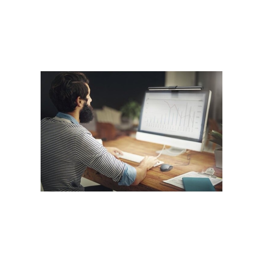 Ledvance - LED Aptumšojams monitora apgaismojums SUN@HOME LED/2,5W/5V 2200-5000K CRI 95 Wi-Fi