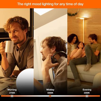 Ledvance - LED Aptumšojams monitora apgaismojums SUN@HOME LED/2,5W/5V 2200-5000K CRI 95 Wi-Fi