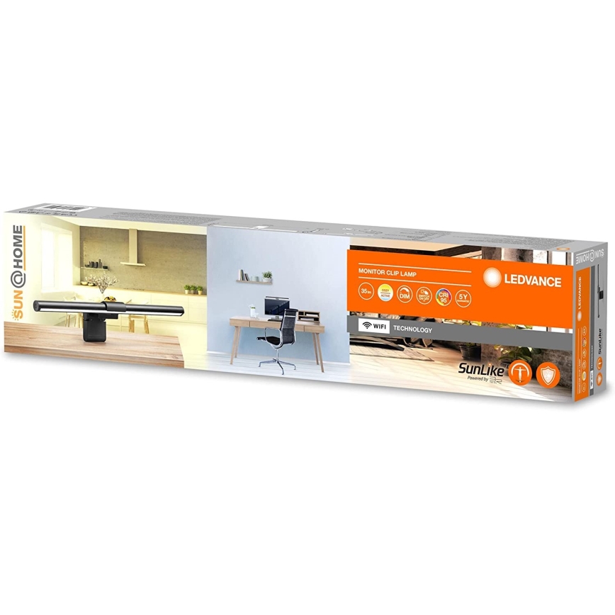 Ledvance - LED Aptumšojams monitora apgaismojums SUN@HOME LED/2,5W/5V 2200-5000K CRI 95 Wi-Fi