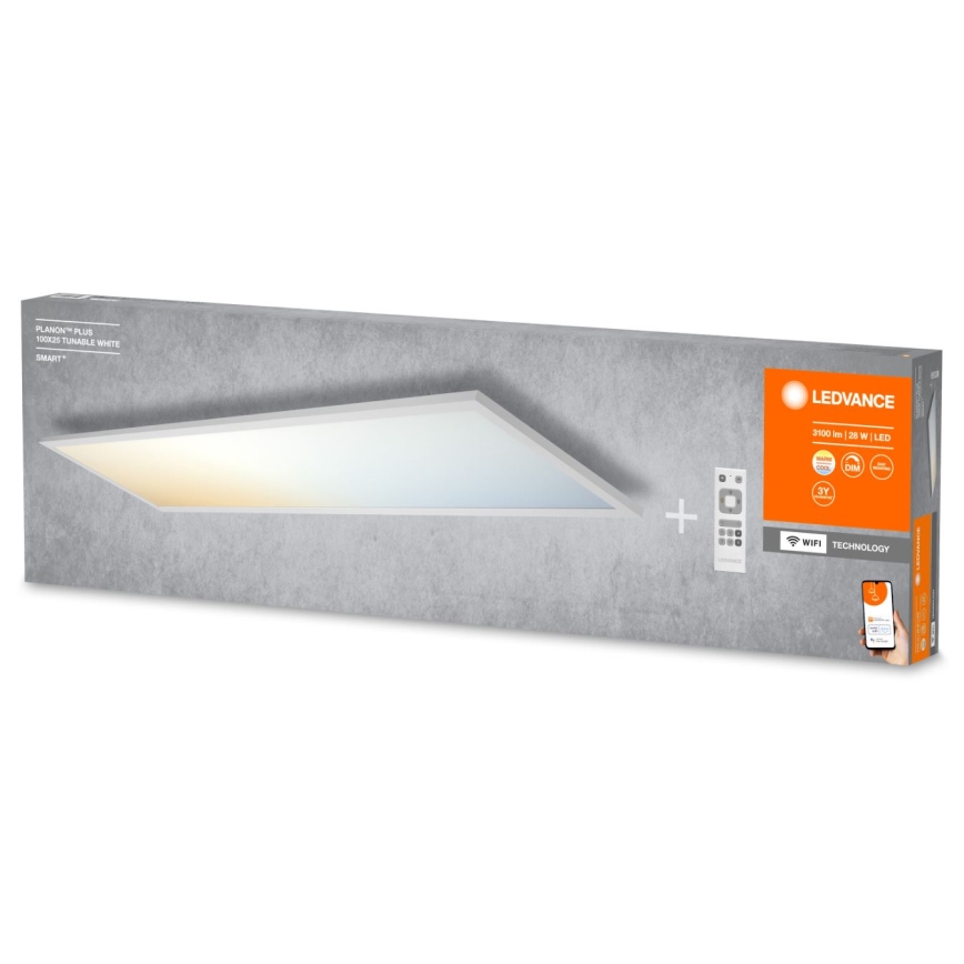 Ledvance - LED Aptumšojams panelis SMART+ PLANON LED/30W/230V 3000-6500K Wi-Fi + tālvadības pults