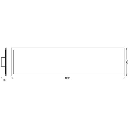 Ledvance - LED Aptumšojams panelis SUN@HOME LED/35W/230V 2200-5000K CRI 95 Wi-Fi