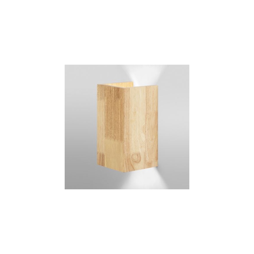 Ledvance - LED Aptumšojams sienas gaismeklis SMART+ WOOD LED/12W/230V 3000-6500K Wi-Fi