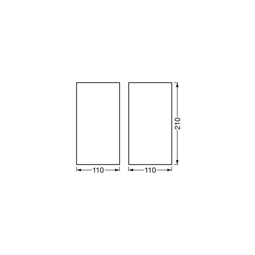 Ledvance - LED Aptumšojams sienas gaismeklis SMART+ WOOD LED/12W/230V 3000-6500K Wi-Fi