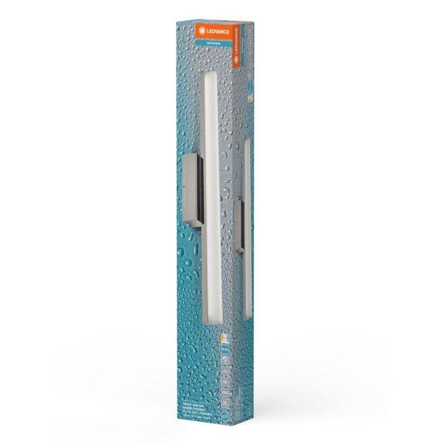 Ledvance - LED Aptumšojama skārienvadāma spogulis apgaismojums ORBIS MIRROR LED/10W/230V 60 cm 3000/4000K IP44