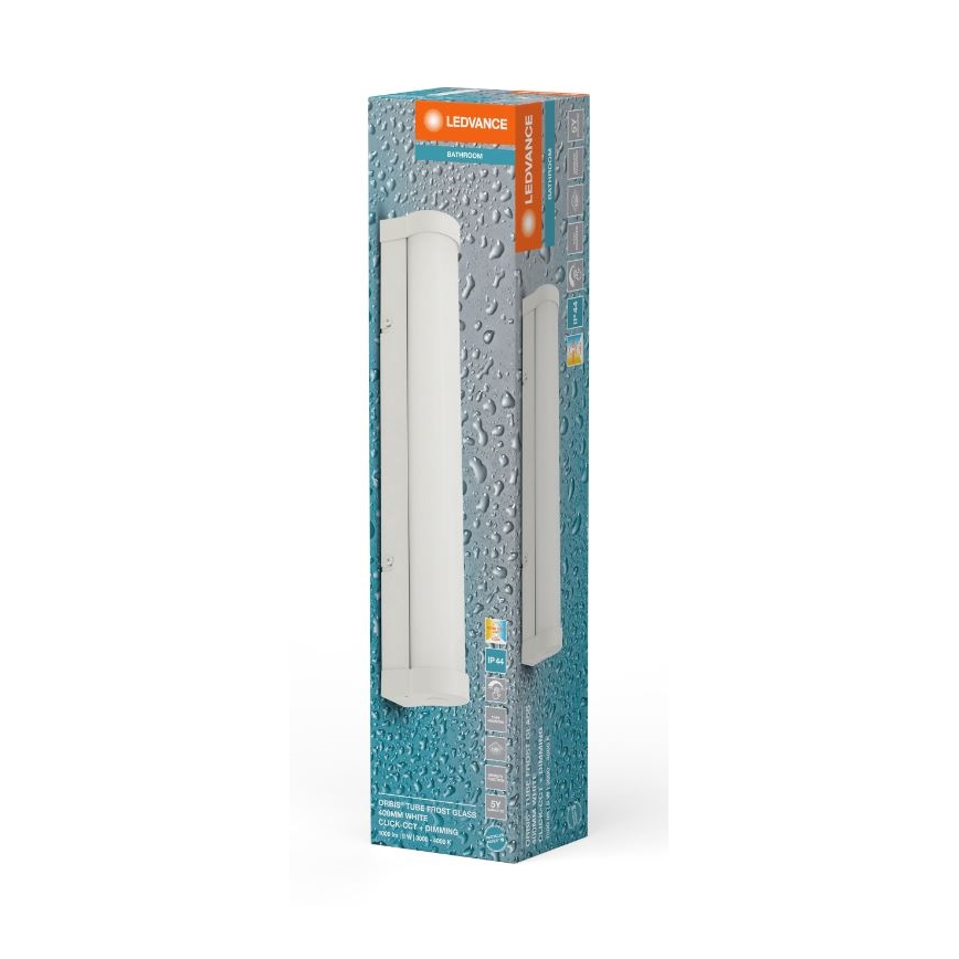 Ledvance - LED Aptumšojama skārienvadāma spogulis apgaismojums ORBIS TUBE LED/9W/230V 40 cm 3000/4000K IP44