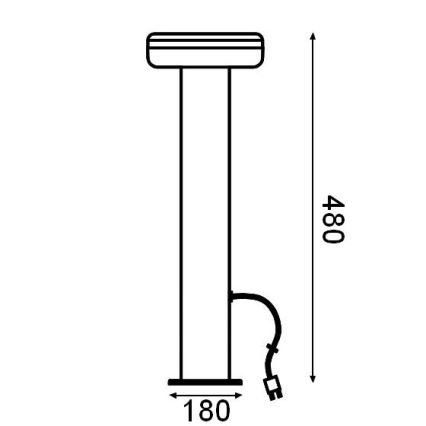 Ledvance - LED Āra lampa ENDURA HYBRID MARI LED/4W/12V IP44