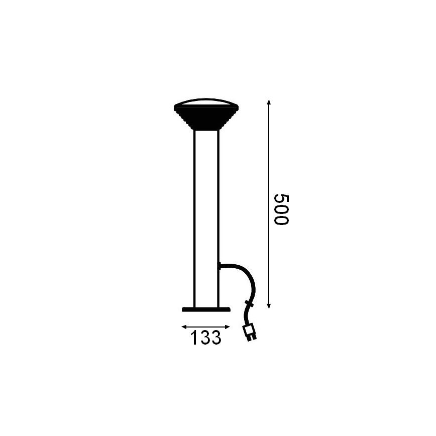 Ledvance - LED Āra lampa ENDURA HYBRID OLONA LED/2W/12V IP44