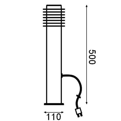 Ledvance - LED Āra lampa ENDURA HYBRID RONDO LED/4W/12V IP44