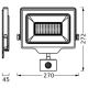 Ledvance - LED Āra sienas prožektors ar sensoru FLOODLIGHT ESSENTIAL LED/100W/230V IP65