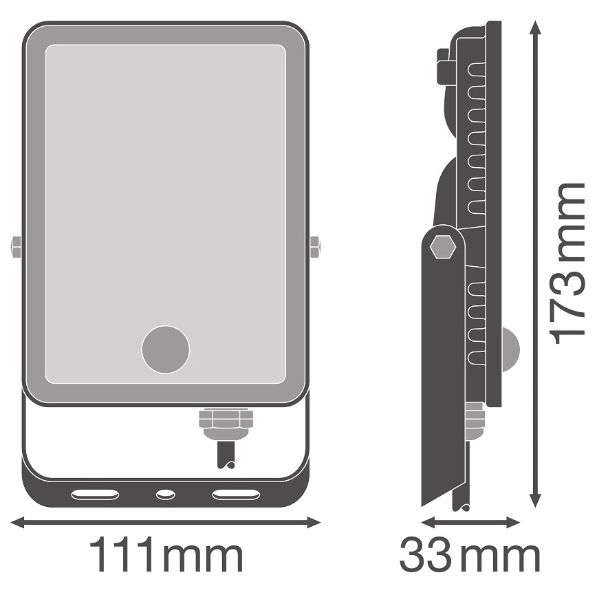 Ledvance - LED Āra prožektors ar sensoru FLOODLIGHT LED/20W/230V 6500K IP65