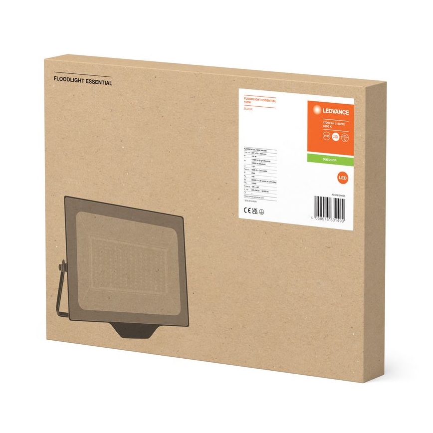 Ledvance - LED Āra sienas prožektors FLOODLIGHT ESSENTIAL LED/150W/230V IP65