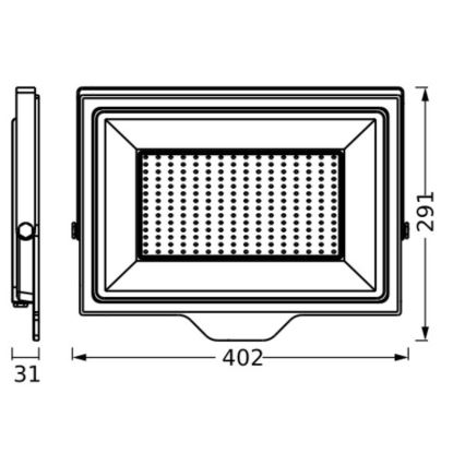 Ledvance - LED Āra sienas prožektors FLOODLIGHT ESSENTIAL LED/200W/230V IP65