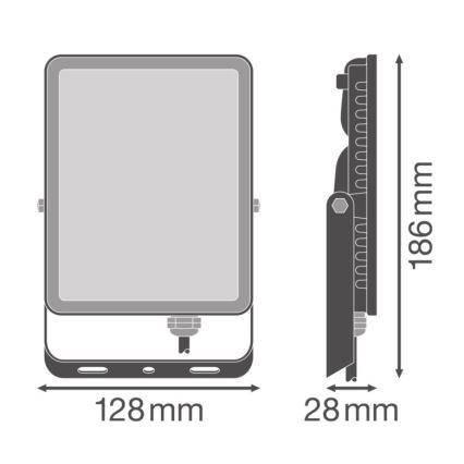 Ledvance - LED Āra sienas prožektors FLOODLIGHT ESSENTIAL LED/30W/230V 4000K IP65