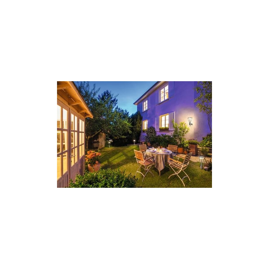 Ledvance - LED Āra saules enerģijas lampa ar sensoru BOUQUET LED/6W/3,7V 2200 mAh IP44