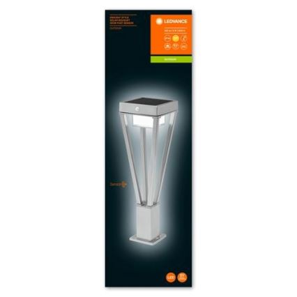 Ledvance - LED Āra saules enerģijas lampa ar sensoru BOUQUET LED/6W/3,7V 2200 mAh IP44