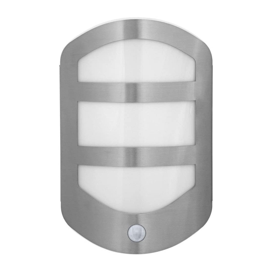 Ledvance - LED Āra sienas gaismeklis ar sensoru PLATE LED/12,5W/230V IP44