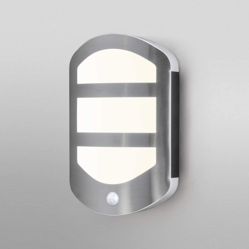Ledvance - LED Āra sienas gaismeklis ar sensoru PLATE LED/12,5W/230V IP44