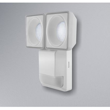 Ledvance - LED Āra sienas gaismeklis ar sensoru SPOT 2xLED/8W/230V IP55