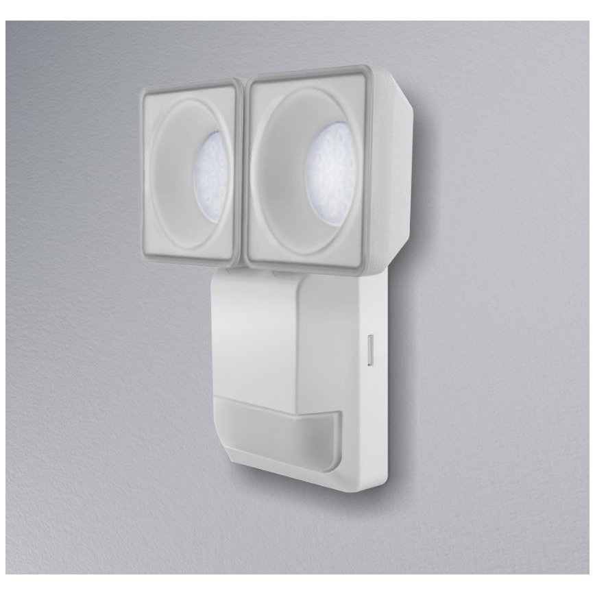 Ledvance - LED Āra sienas gaismeklis ar sensoru SPOT 2xLED/8W/230V IP55