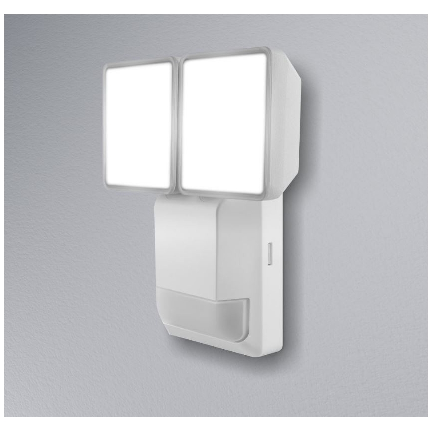 Ledvance - LED Āra sienas gaismeklis ar sensoru SPOT 2xLED/8W/230V IP55