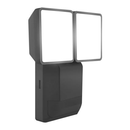 Ledvance - LED Āra sienas gaismeklis ar sensoru SPOT 2xLED/8W/230V IP55