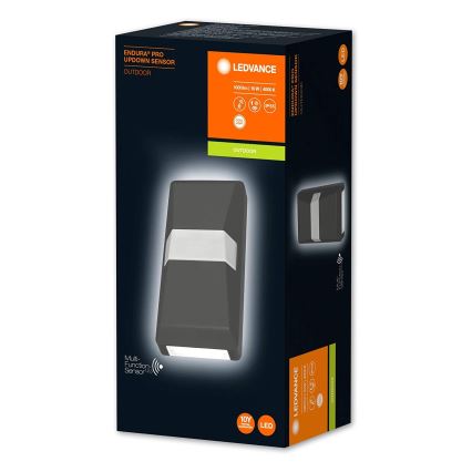 Ledvance - LED Āra sienas gaismeklis ar sensoru UPDOWN LED/10W/230V IP55