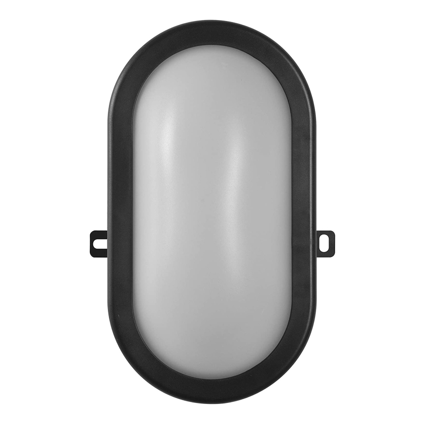 Ledvance - LED Āra sienas gaismeklis BULKHEAD LED/11W/230V IP54 melns