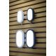 Ledvance - LED Āra sienas gaismeklis BULKHEAD LED/6W/230V IP54 melns