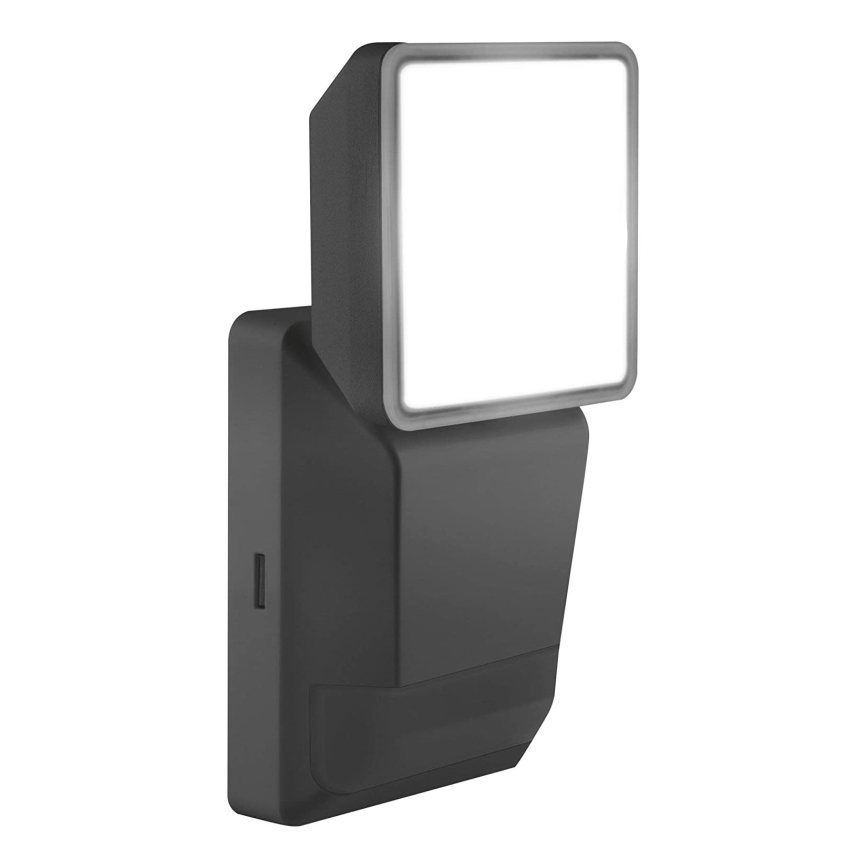 Ledvance -  LED Āra sienas gaismeklis CALICE 1xE27/60W/230V IP44 melns