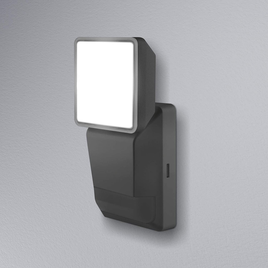 Ledvance -  LED Āra sienas gaismeklis CALICE 1xE27/60W/230V IP44 melns