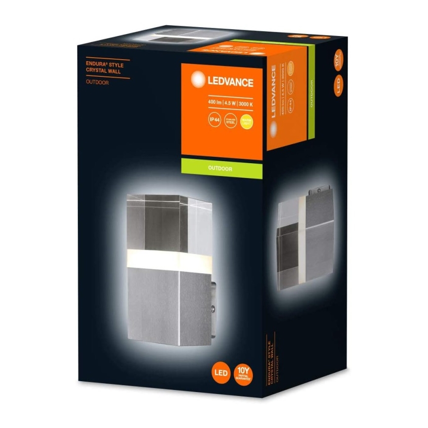 Ledvance - LED Āra sienas gaismeklis CRYSTAL 1xLED/4,5W/230V IP44
