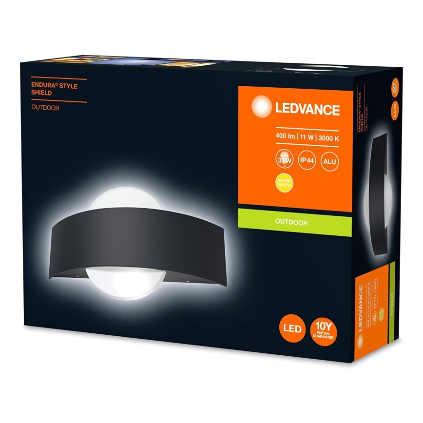 Ledvance - LED Āra sienas gaismeklis SHIELD LED/11W/230V IP44