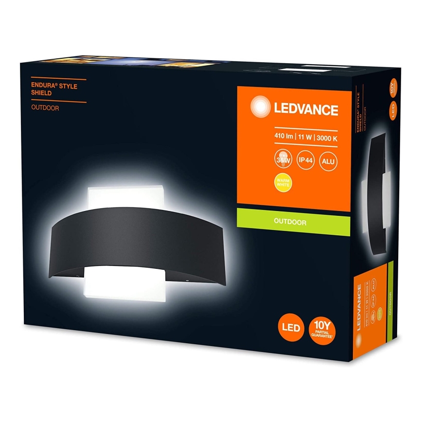 Ledvance - LED Āra sienas gaismeklis SHIELD LED/11W/230V IP44