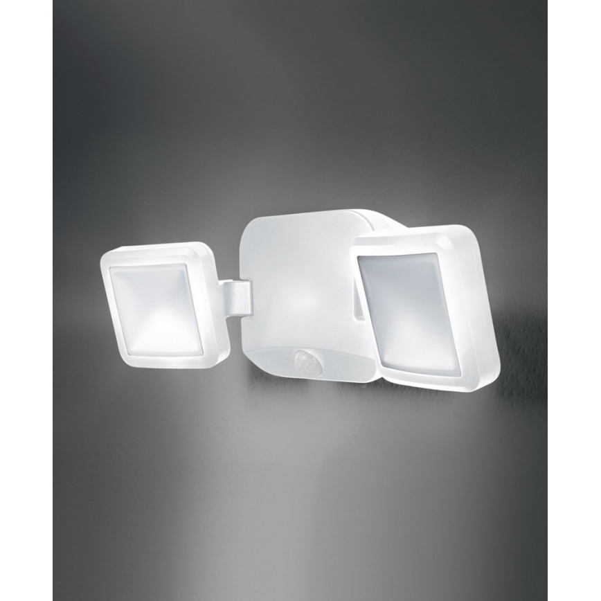 Ledvance - LED Āra sienas lampa ar sensoru BATTERY 2xLED/10W/4xD IP54