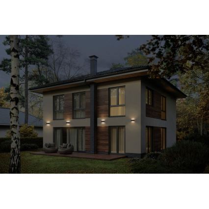 Ledvance - LED Āra sienas lampa ENDURA STYLE IDRI 2xLED/6,25W/230V IP65
