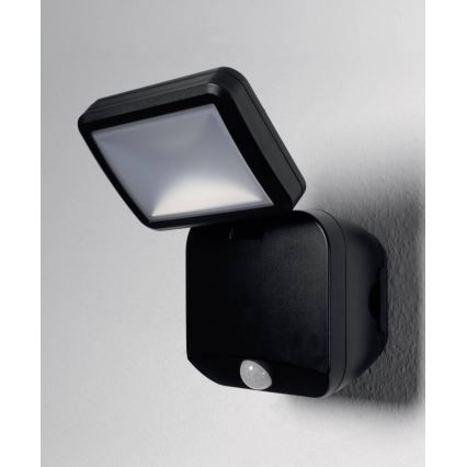 Ledvance - LED Āra sienas prožektors ar sensoru SPOTLIGHT LED/4W/6V IP54