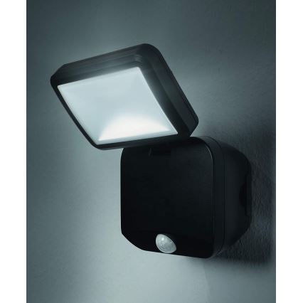 Ledvance - LED Āra sienas prožektors ar sensoru SPOTLIGHT LED/4W/6V IP54