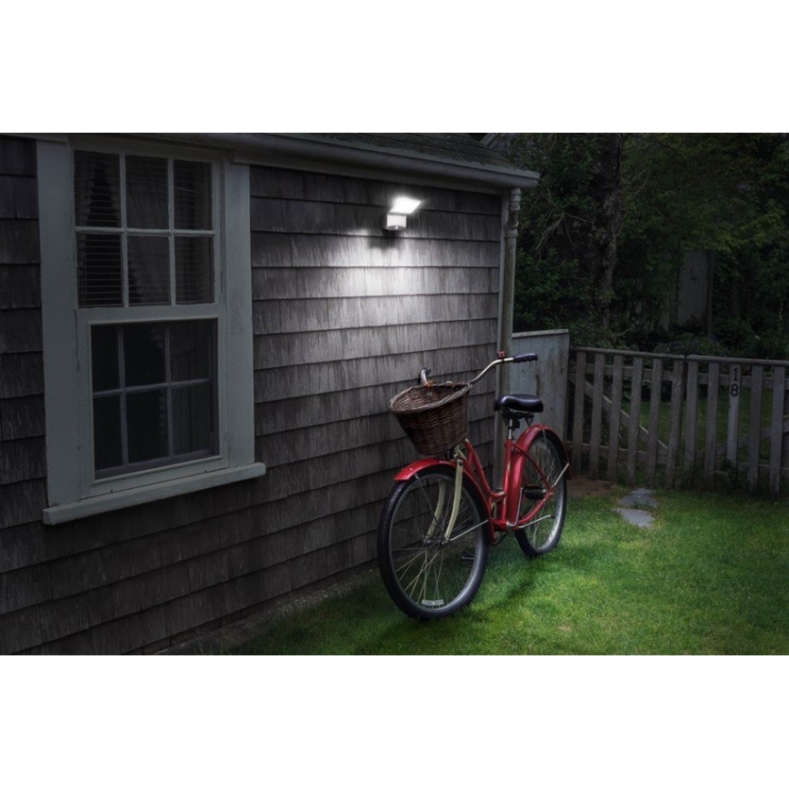 Ledvance - LED Āra sienas prožektors ar sensoru SPOTLIGHT LED/4W/6V IP54