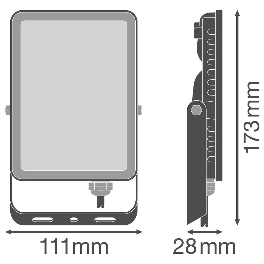 Ledvance - LED Āra sienas prožektors FLOODLIGHT LED/20W/230V 6500K IP65