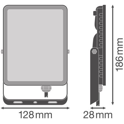 Ledvance - LED Āra sienas prožektors FLOODLIGHT LED/30W/230V 4000K IP65