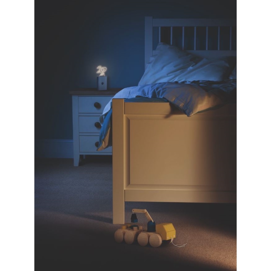 Ledvance - LED Bērnu orientēšanās lampa ar sensoru NIGHTLUX LED/0,2W/4,5V 3000K