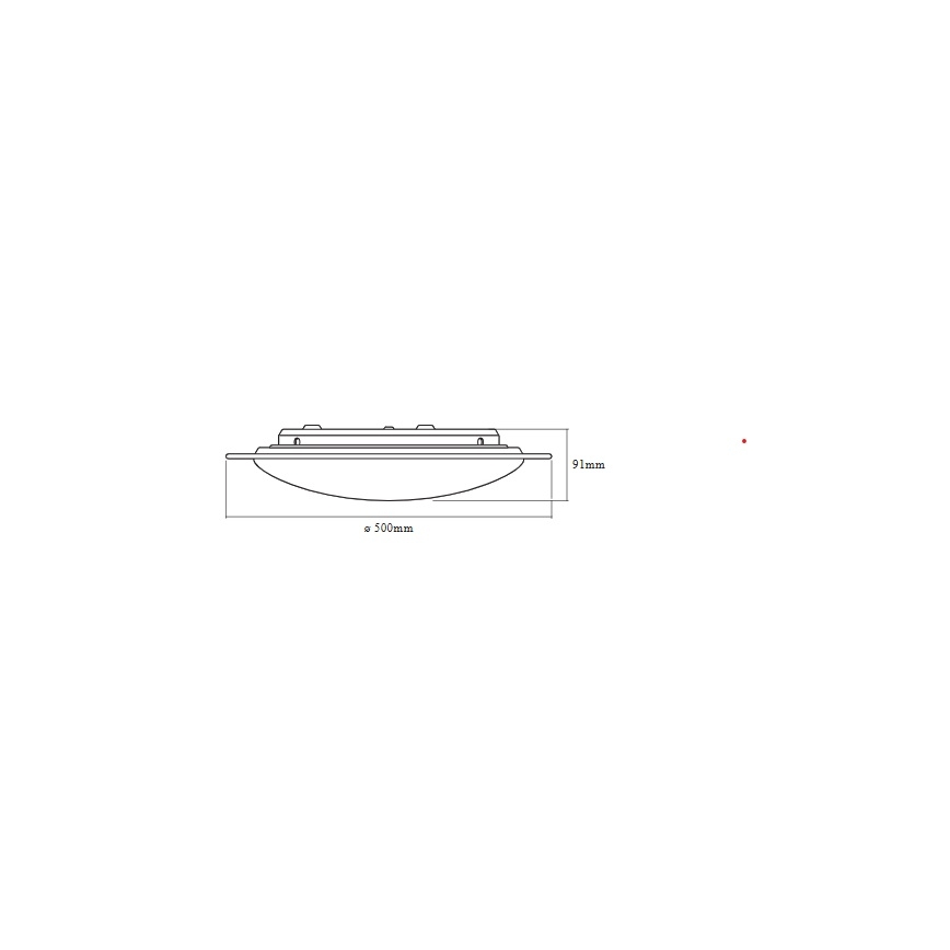 Ledvance - Spilgtuma regulējams LED griestu gaismeklis ORBIS SPARKLE LED/24W/230V 2700-6500K Ø 50 cm + ar tālvadības pulti