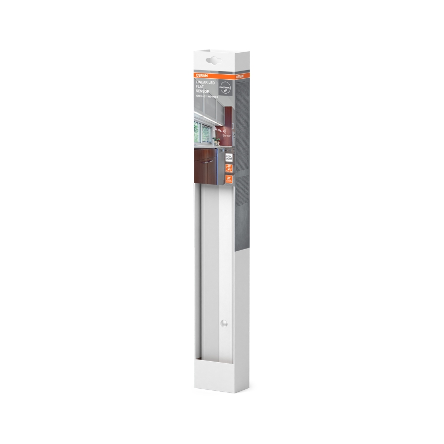 Ledvance - LED gaismeklis zem skapja ar sensoru FLAT LED/12W/230V 4000K
