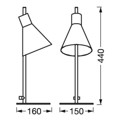 Ledvance - LED Galda lampa DECOR TOKIO LED/5W/230V