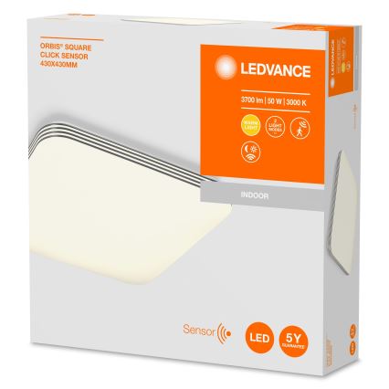 Ledvance - LED Griestu lampa ar sensoru ORBIS LED/50W/230V 3000K