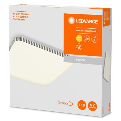 Ledvance - LED Griestu lampa ar sensoru ORBIS LED/60W/230V 3000K