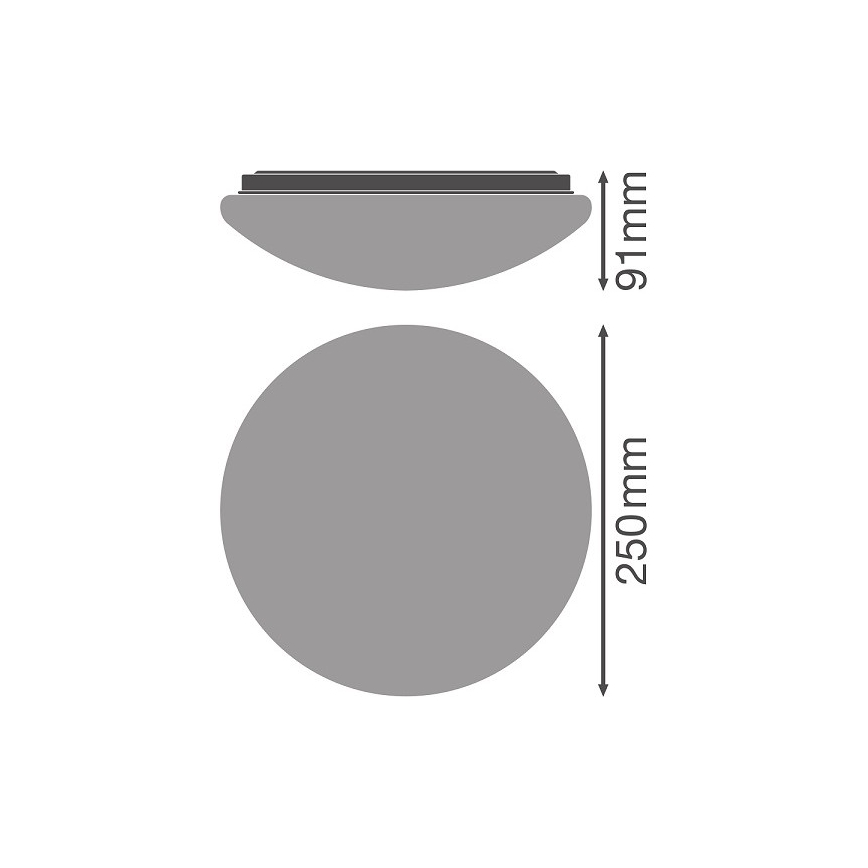 Ledvance - LED Griestu lampa ESSENTIAL LED/13W/230V 3000K