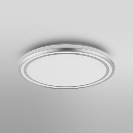 Ledvance - LED Griestu lampa ORBIS HELMAN LED/16W/230V d. 29,5 cm sudraba