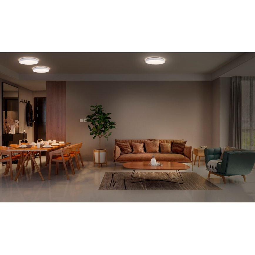 Ledvance - LED Griestu lampa ORBIS LONDON LED/24W/230V balta